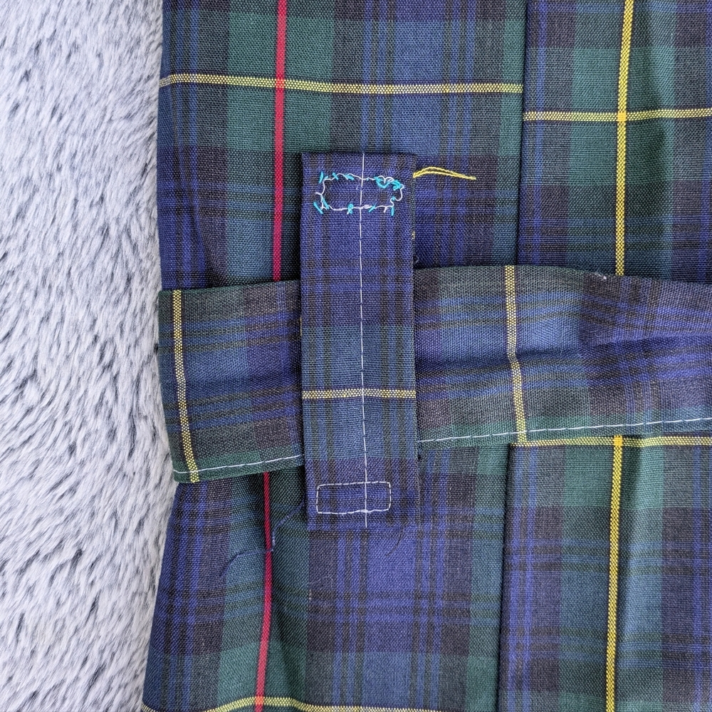 Vintage Sears The Men's Store Plaid Housecoat Large 42-44 - Picture 5 of 14